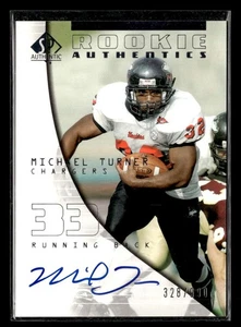 2004 SP Authentic Michael Turner Auto Autograph /990 #160 Rookie UX3266 - Picture 1 of 2