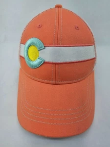 Gorra Bandera Colorado Snapback Republic Naranja Malla Espalda Ajustable - Imagen 1 de 8
