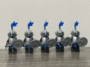 5 Lego Black Falcon Knight Minifigures - Picture 1 of 6