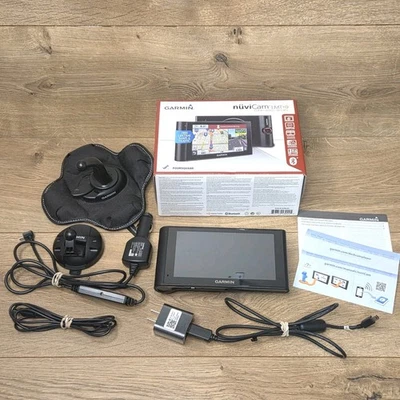 GARMIN NuviCam LMTHD Navigation 6" Screen GPS Dash Cam Bluetooth - Image 1 of 4