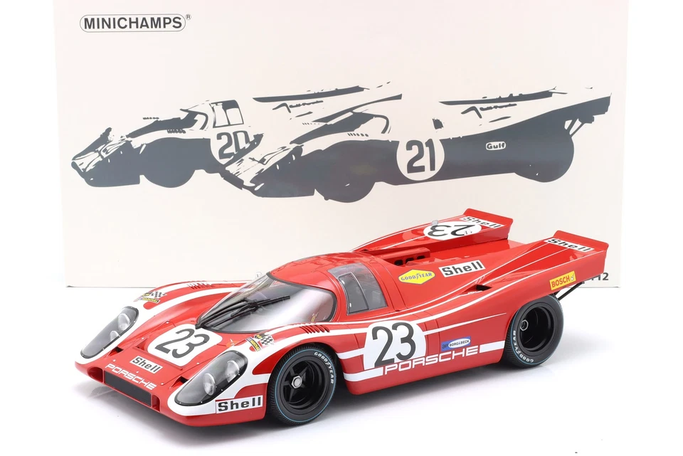 Porsche 917K #23 Winner 24h LeMans 1970 Attwood, Herrmann 1:12 Minichamps - Bild 1 von 1