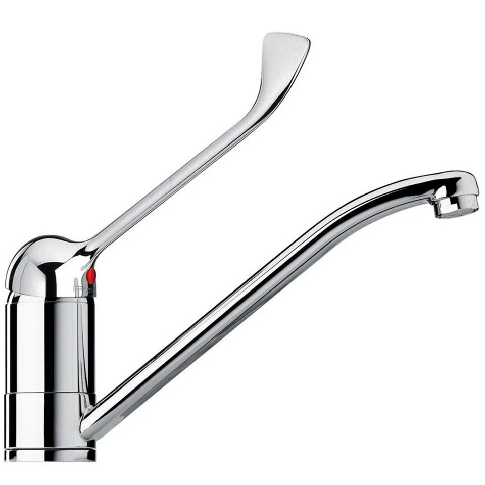 Tradeshoptraesioâ - Rubinetto Miscelatore lavabo Comando a Gomito Leva lunga cl