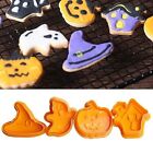 Halloween Pumpkin Ghost Theme Plunger Halloween Biscuit Mold Cookie Cutter