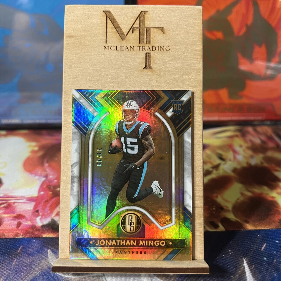 2023 Panini Gold Standard - Rookies White Gold #156 Jonathan Mingo /49 (RC) - Image 1 of 2