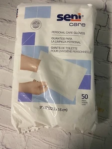 Seni Care Waschhandschuh oder Waschlappe 6 x 9" S-NG50-C41 1er-Pack 50 Tücher - Bild 1 von 6