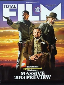 Total Film UK Movie Magazine 202 February 2013 Django Unchained The Last Stand - Imagen 1 de 2