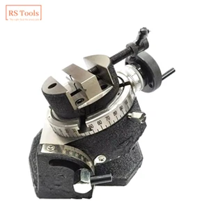 Tilting Rotary Table 4" With 100 mm Round vise Premium Quality USA RSTOOLS - Picture 1 of 20