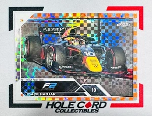 ISACK HADJAR 2023 Topps Chrome Formula 1 F1 F2#129 Orange Checker Flag 10/25 - Picture 1 of 3