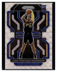 2021-22 Panini Prizm Silver Wave Prizm #295 Juan Toscano-Anderson RC Card (Qty) - Picture 1 of 2