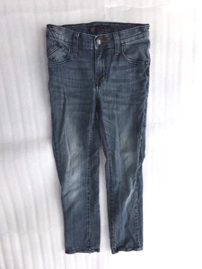 Rock & Republic Skinny Jeans 10 R SLIM Girls $120 24" in Distressed KINGSTON - Picture 1 of 8
