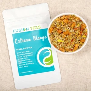 Extreme Mango Yerba Mate - Premium Loose Leaf Blend - Fusion Teas - Picture 1 of 5