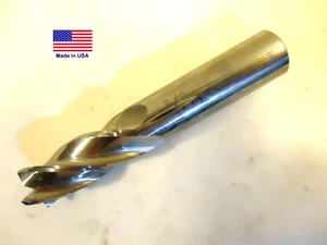 Ultra Tool Series 120 Solid Carbide End Mill, 5/8”, 4 Flute, Uncoated, USA, New. - Picture 1 of 4