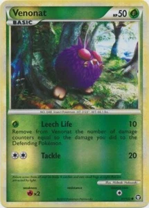 Pokemon - Venonat - 81/102 - Common - Reverse Holo - HS Triumphant - NM - Picture 1 of 1