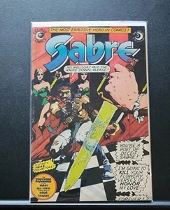Eclipse Comics Sabre #3 December 1982 Kent Williams Cover - Picture 1 of 1