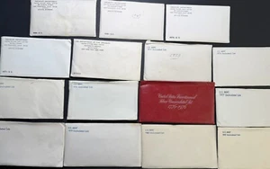 MINT SET LOT - 1968 THROUGH 1981 INCLUDING 1976 3 PC SILVER - 15 SETS - Picture 1 of 1