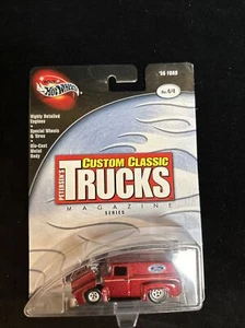 '56 Ford Red 100% Hot Wheels Petersen's Custom Classic Trucks Magazine 2002 4/4 - Picture 1 of 3