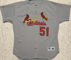 Auténtica camiseta vintage Russell Athletic MLB St. Louis Cardinals Willie McGee - Imagen 1 de 9