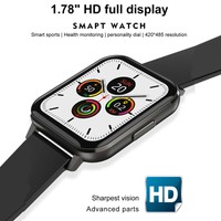 IP68 Waterproof Smart Watch HD Screen Heart Rate Fitness Tracker For Android IOS