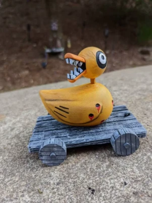 Evil Duck from Nightmare Before Christmas: 3D Printed Movie Replica