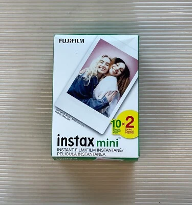 Fujifilm Instax Mini Instant Camera Film - 20 Photos, 10 Sheets x 2 (A274) - Image 1 of 4