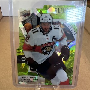 2021-22 Upper Deck Allure Jonathan Huberdeau GREEN RAINBOW #1/99