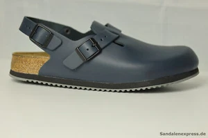 Birkenstock Clog Tokio blau Superlaufsohle Gr.48 normale Weite - Picture 1 of 4