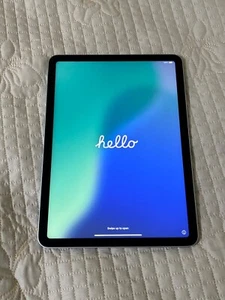 Apple iPad Air 4th Gen. 64GB, Wi-Fi, 10.9 in - Sky Blue - Good - Afbeelding 1 van 5