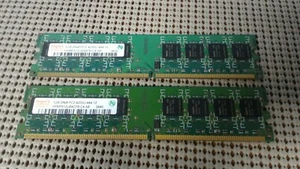 2X Hynix 240-Pin DDR2 SDRAM PC2-4200U 1GB Desktop Memory HYMP512U64CP8-C4AB - Picture 1 of 2