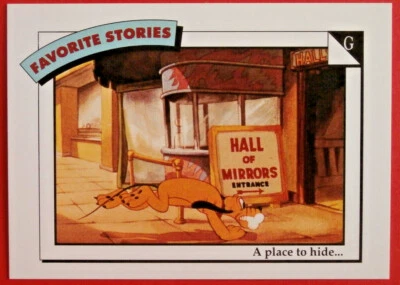 Disney COLLECTOR CARDS - Card #010 - HALL OF MIRRORS - IMPEL 1991 - Image 1 of 2