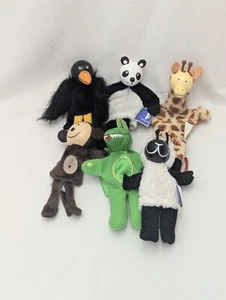Fiesta Crafts Finger Puppets Animals bundle toy roleplay - Picture 1 of 9