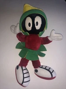 LOONEY TUNES MARVIN THE MARTIAN CARTOON PLUSH STUFFED ANIMAL TOY SIX FLAGS - Picture 1 of 8