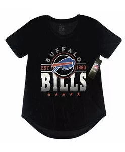 NEW Buffalo Bills Mesh Shirt M Womans Medium NFL Team Apparel Go Bills - Picture 1 of 2