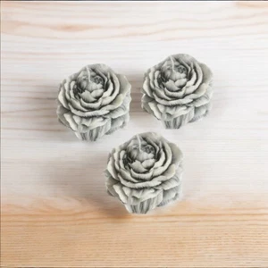 3pcs Scented Candle | Handmade Soy Wax | Home Decor | Gift Idea | Black Roses - Picture 1 of 4