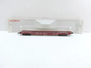 Fleischmann N 8270 Niederflurwagen RoLa, DB, NEU in OVP #57428 - Bild 1 von 5