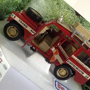 🔥Lot vintage🚗 POLISTIL LAND ROVER TRANS AMERICA TOUR 1:25 🔥✨ STREPITOSA✨ - Foto 1 di 24