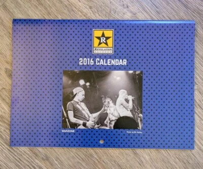 REVELATION calendar WARZONE rival mob YOUTH OF TODAY gorilla biscuits NYHC lp 7" - Image 1 of 4