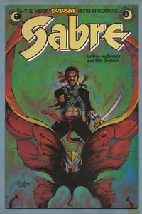 Sabre #5 (jul 1983, Eclipse) Don McGregor, Billy Graham, B. C. Boyer c - Imagen 1 de 2