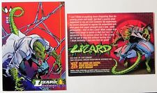 LIZARD ENEMIES 1994 Marvel PROMO Card _ LOW MAILING COST