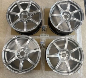 WORK EMOTION T7R WHEEL (4pcs) 18 inch 8.5J 38 114.3 5H 4colors - Photo 1 sur 15