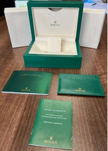 GENUINE ROLEX OYSTER PERPETUAL DATEJUST 2014 BOX, INSTRUCTIONS, DOC HOLDER GI064 - Picture 1 of 13