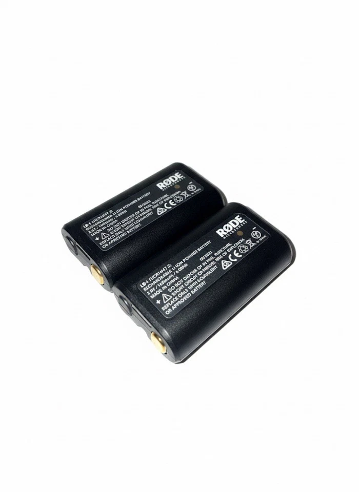 Baterías Rode X2 Performer TX-M2 VideoMic Pro Plus LB-1 3.7v 1600mAh Paquete de 2 Foto 1 de 3