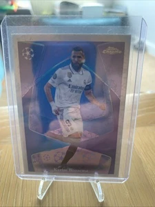 2024-25 Topps Chrome Logofractor Star Ball Karim Benzema Real Madrid FC Legend - Picture 1 of 1