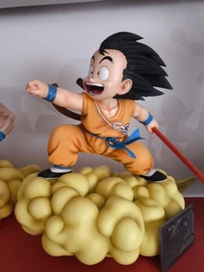 Dragon Ball Figure Class Kid Goku on Nimbus Resin Statue - Foto 1 di 5