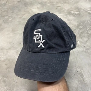 Sombrero Chicago White Sox 47 Marca Franquicia Algodón Ajustado Pequeño Gris Limpio - Imagen 1 de 6