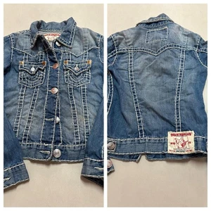 True Religion Jimmy Super T women’s Denim JacketSize XS100% Cotton - Picture 1 of 8