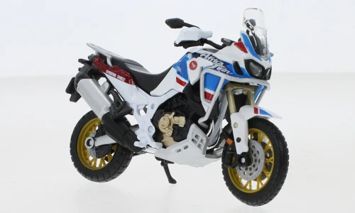 Honda Africa Twin Adventure, weiss/Dekor, 1:18 - Bild 1 von 1