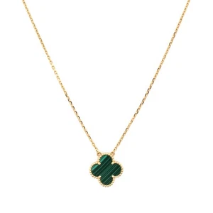 Van Cleef & Arpels Vintage Alhambra Pendant Necklace 18K Yellow Gold - Picture 1 of 4