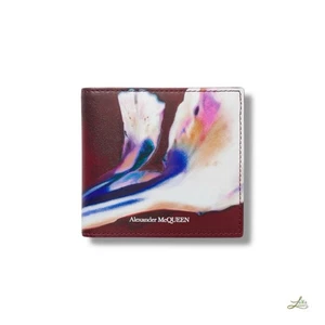 Alexander McQueen Solarized Flower Bifold Wallet - Multicolour, Made in Italy - Bild 1 von 12