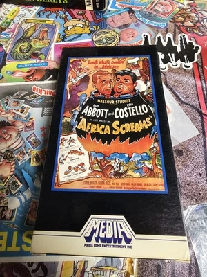 Abbott And Costello Africa Screams Media Home Entertainment Vhs 1981 - Image 1 of 4