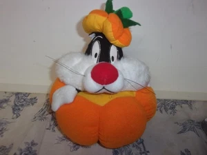 Looney Tunes Sylvester Plush Halloween Pumpkin - Picture 1 of 10
